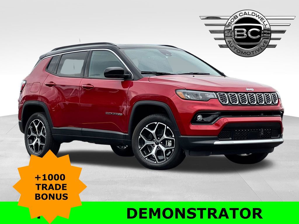 New 2026 Jeep Compass Limited w/ Sun, Sound & Navigation Group