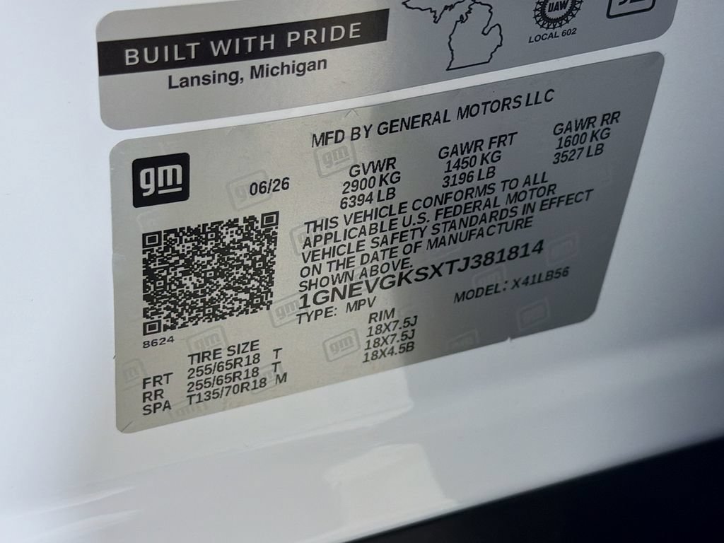 New 2026 Chevrolet Traverse LT w/ LPO, Floor Liner Package AWD/4WD image 28
