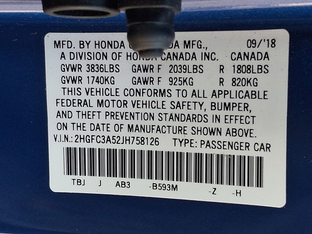 Used 2018 Honda Civic Si image 28