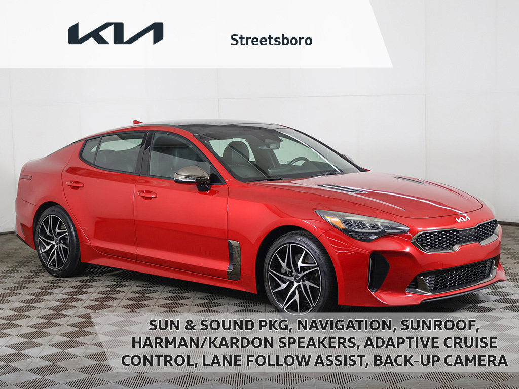 Used 2022 Kia Stinger GT-Line w/ Sun & Sound Package RWD image 1