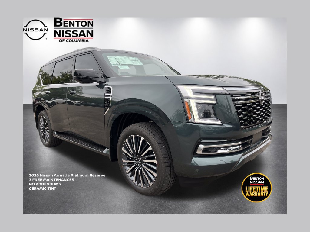 New 2026 Nissan Armada Platinum Reserve