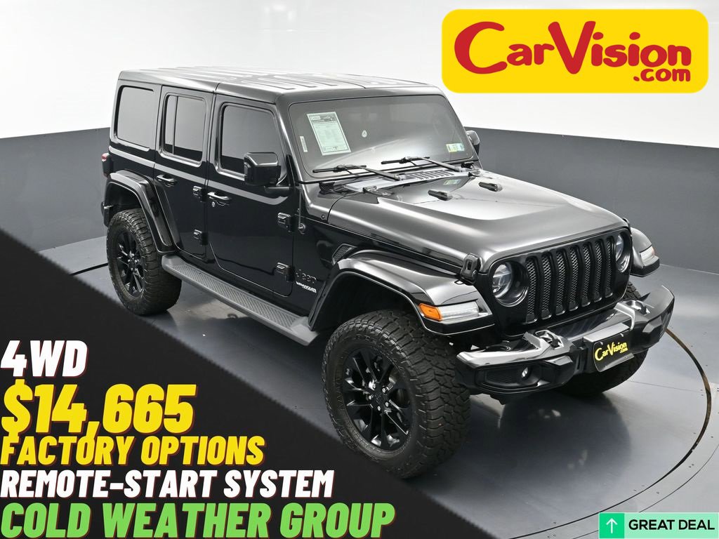 Used 2021 Jeep Wrangler Unlimited Sahara