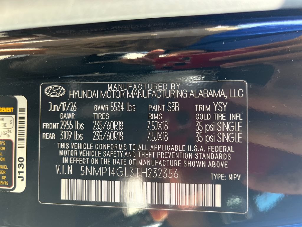 New 2026 Hyundai Santa Fe SE FWD image 36