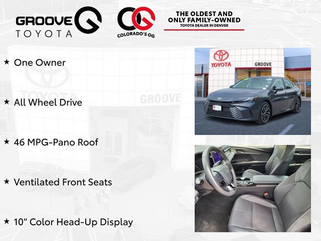 Used 2025 Toyota Camry XLE w/ Premium Package AWD/4WD image 4