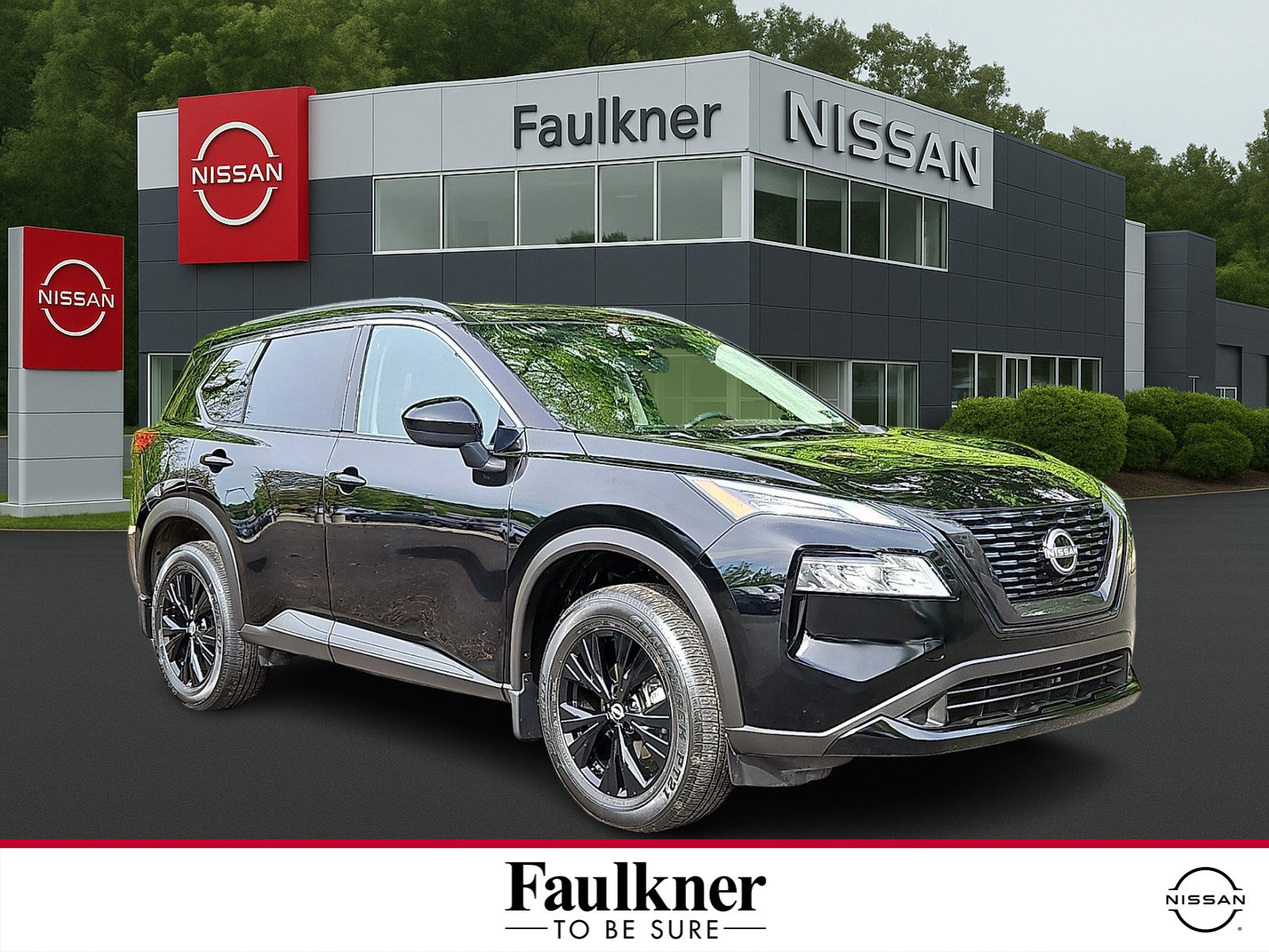 Certified 2023 Nissan Rogue SV w/ SV Premium B Package AWD/4WD image 1