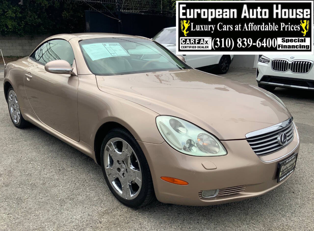 Used 2002 Lexus SC 430 Convertible RWD image 1