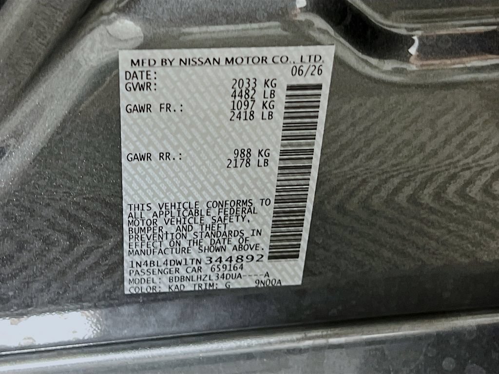 New 2026 Nissan Altima 2.5 SV AWD/4WD image 23