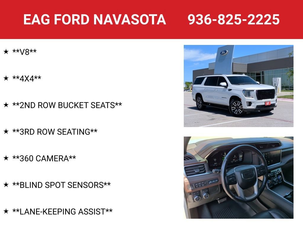 Used 2022 GMC Yukon XL Denali AWD/4WD image 8