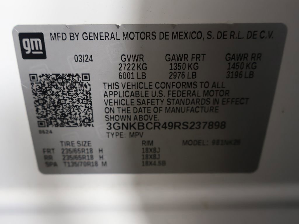 Used 2024 Chevrolet Blazer LT w/ Convenience Package image 45