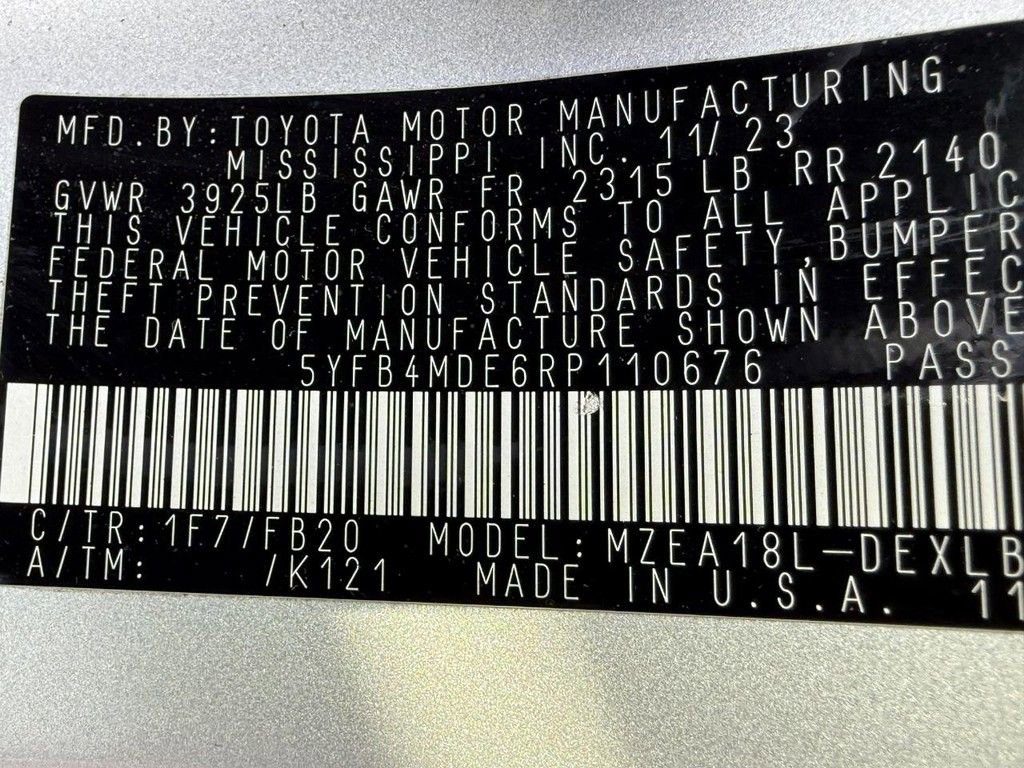 Used 2024 Toyota Corolla LE image 22