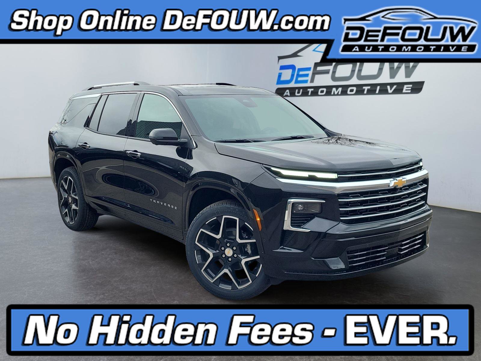 New 2026 Chevrolet Traverse High Country w/ LPO, Floor Liner Package
