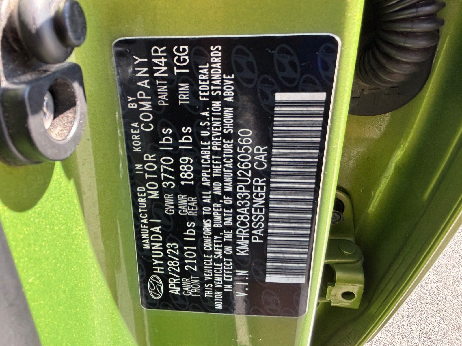 Used 2023 Hyundai Venue SEL w/ Cargo Package FWD image 32