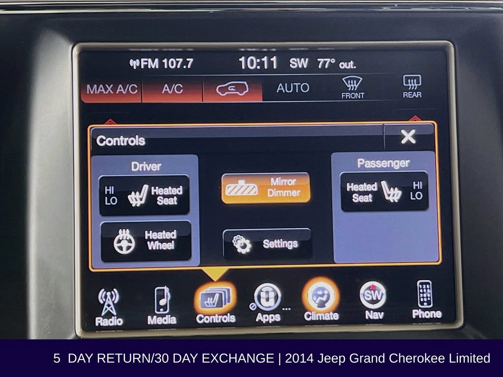 Used 2014 Jeep Grand Cherokee Limited AWD/4WD image 26