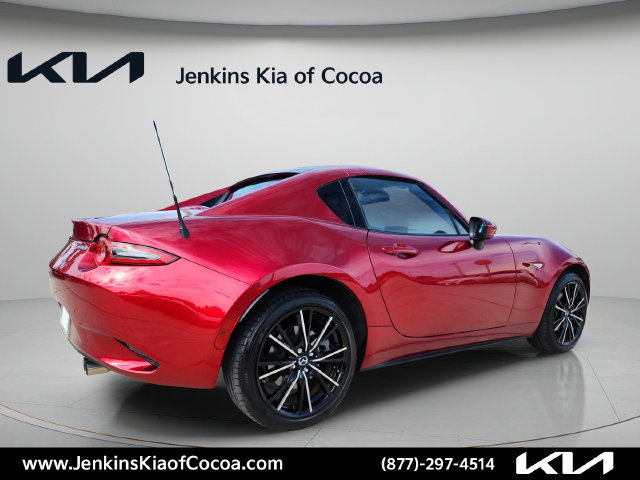 Used 2024 MAZDA MX-5 Miata RF Grand Touring w/ Weather Package RWD image 4