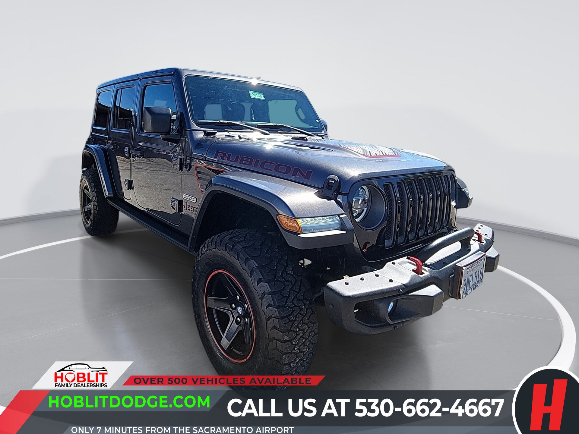 Certified 2020 Jeep Wrangler Unlimited Rubicon w/ Quick Order Package 28Y Recon AWD/4WD image 1