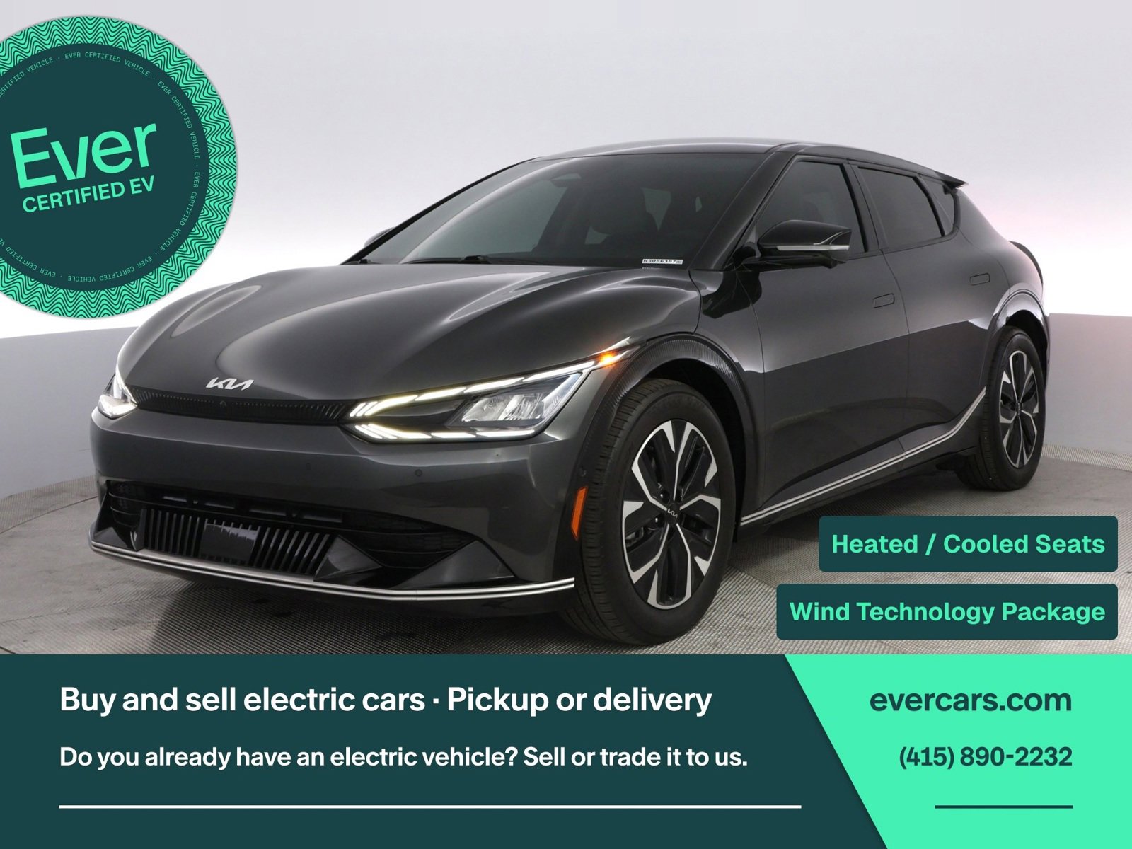 Used 2022 Kia EV6 Wind w/ Wind Technology Package