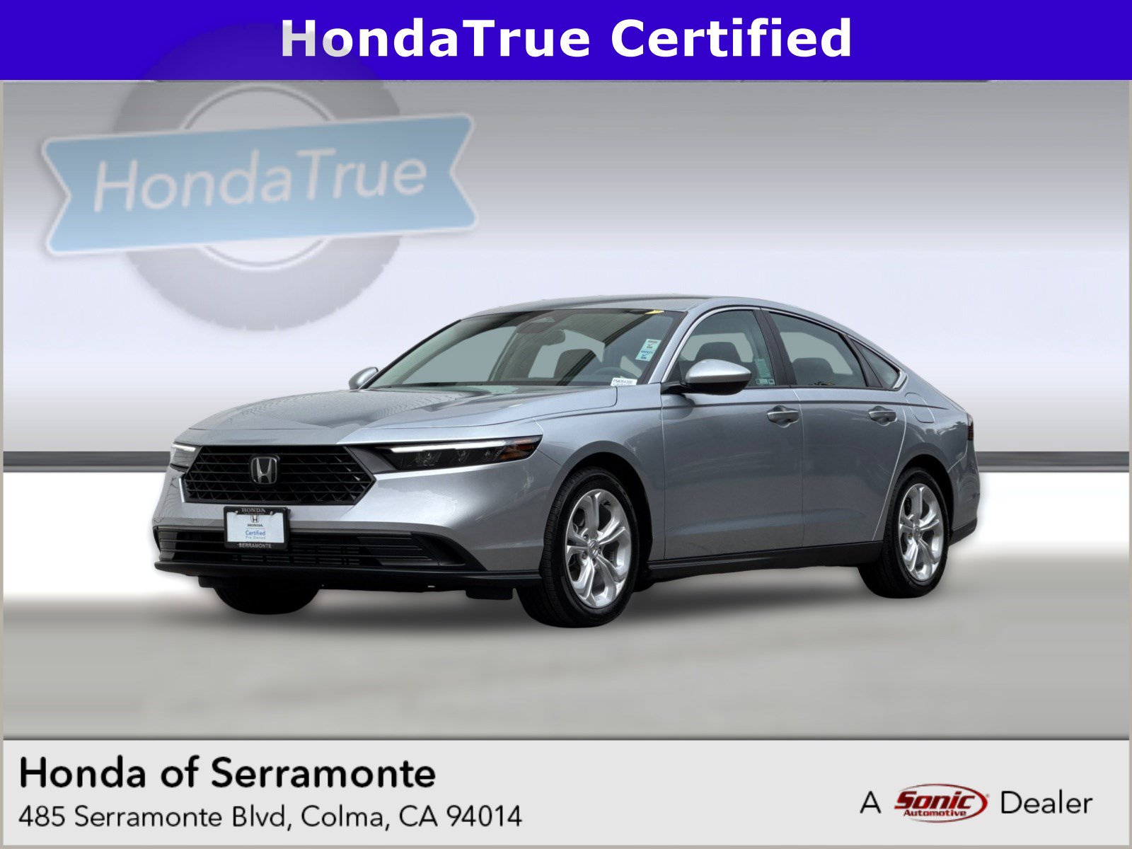 Certified 2025 Honda Accord LX