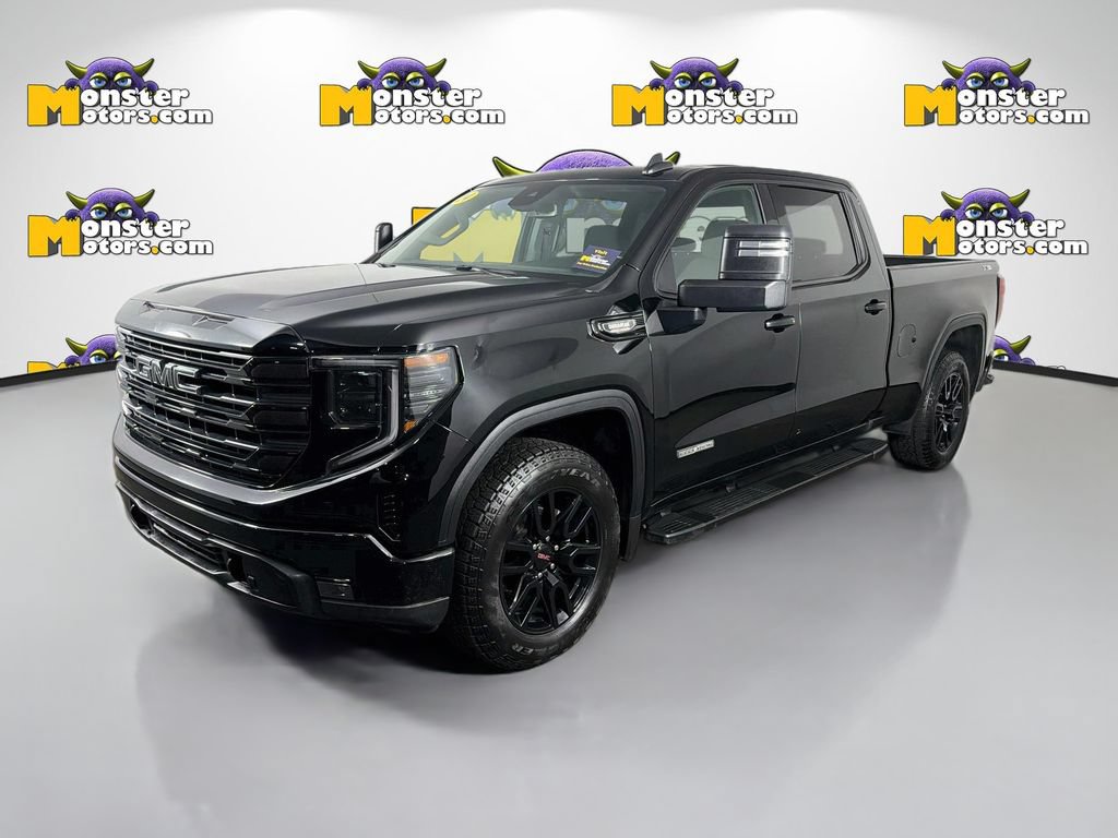 Used 2024 GMC Sierra 1500 Elevation w/ LPO, Elevation Black Package AWD/4WD image 1