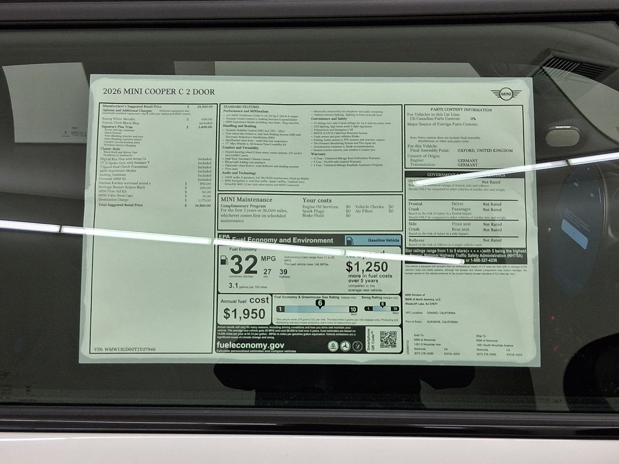 New 2026 MINI Cooper 2-Door Hardtop image 27