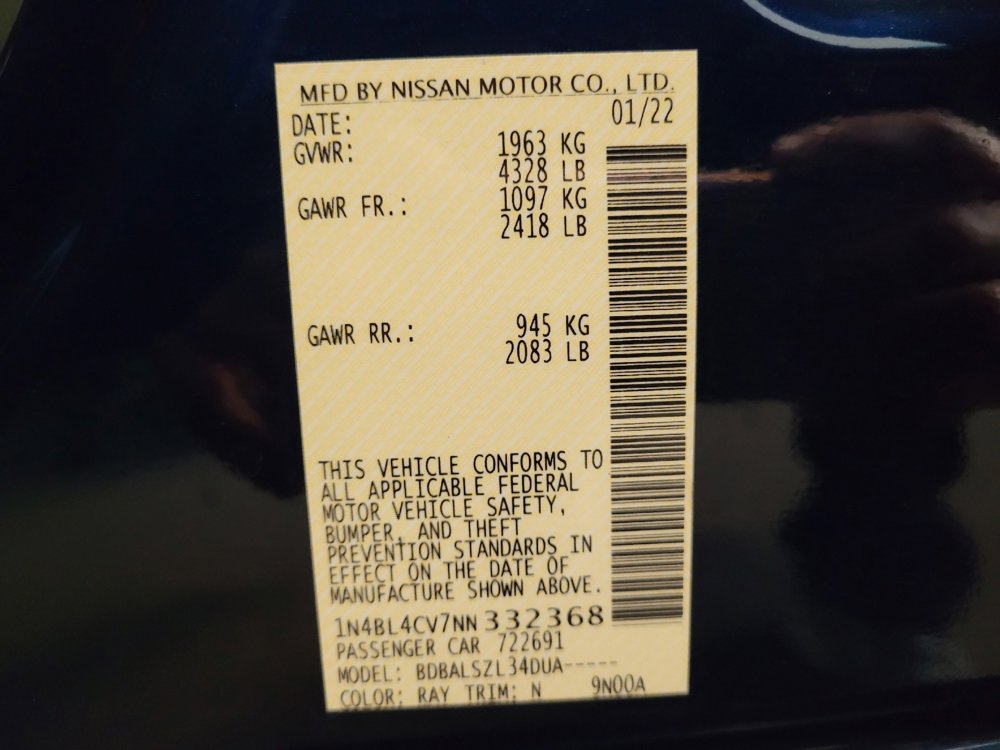 Used 2022 Nissan Altima 2.5 SR image 33