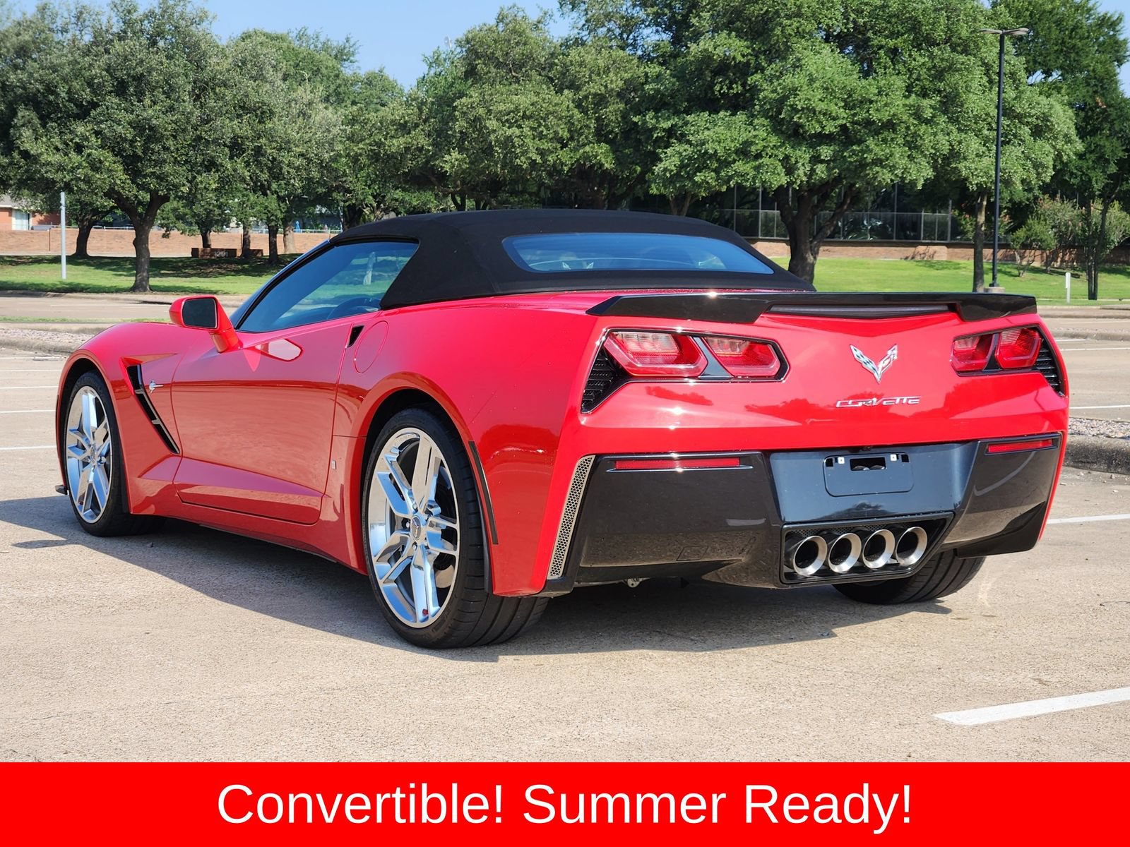 Used 2018 Chevrolet Corvette Stingray Convertible w/ 3LT Preferred Equipment Group RWD image 4