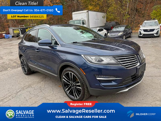 Used 2017 Lincoln MKC Reserve w/ Lincoln MKC Climate Package