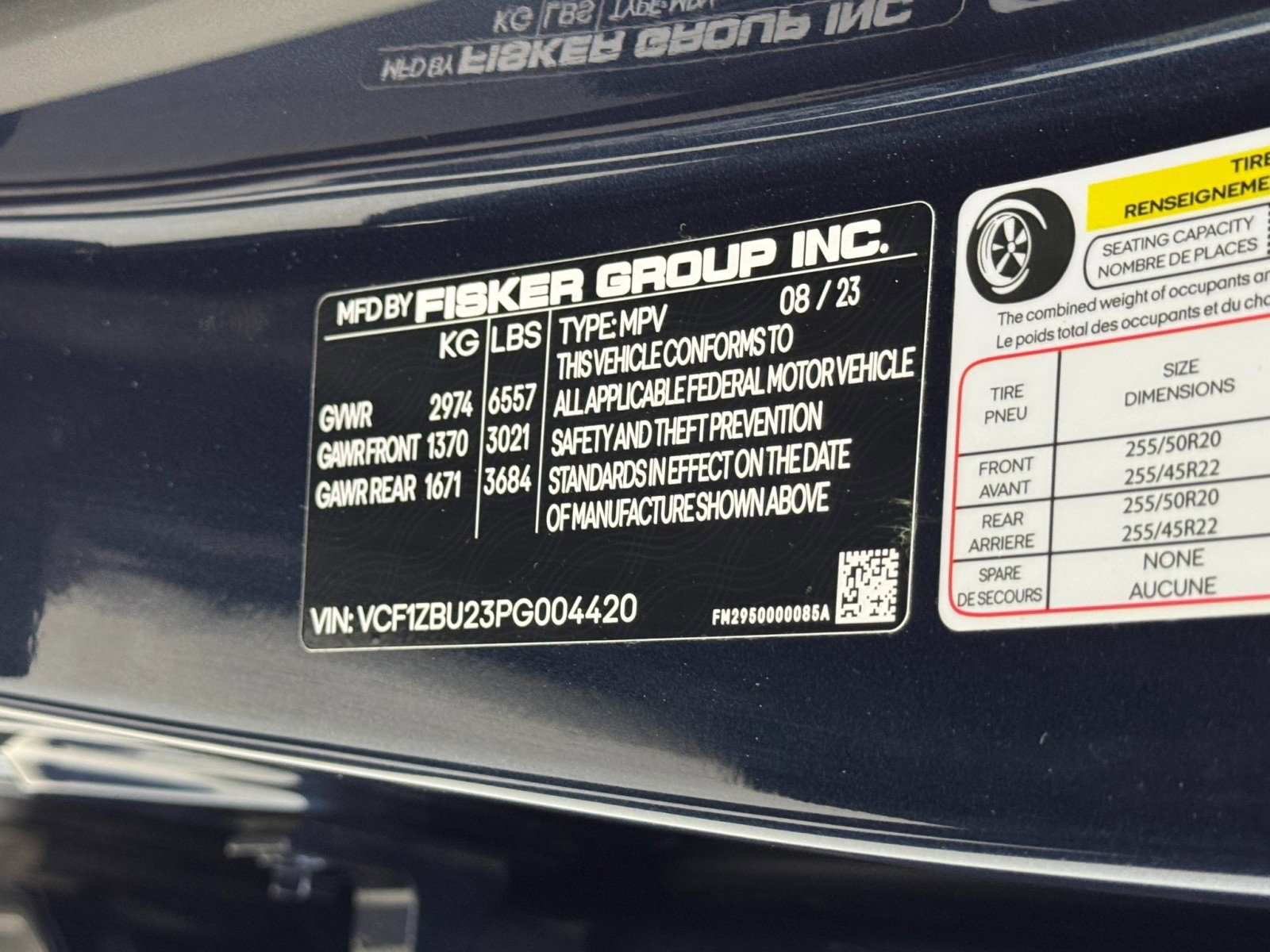 Used 2023 Fisker Ocean One image 43