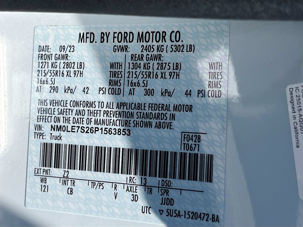 Used 2023 Ford Transit Connect XL w/ Trailer Tow Package FWD image 29
