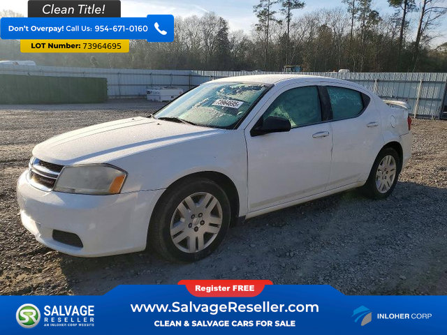 Used 2014 Dodge Avenger SE w/ Quick Order Package 27Z SE V6