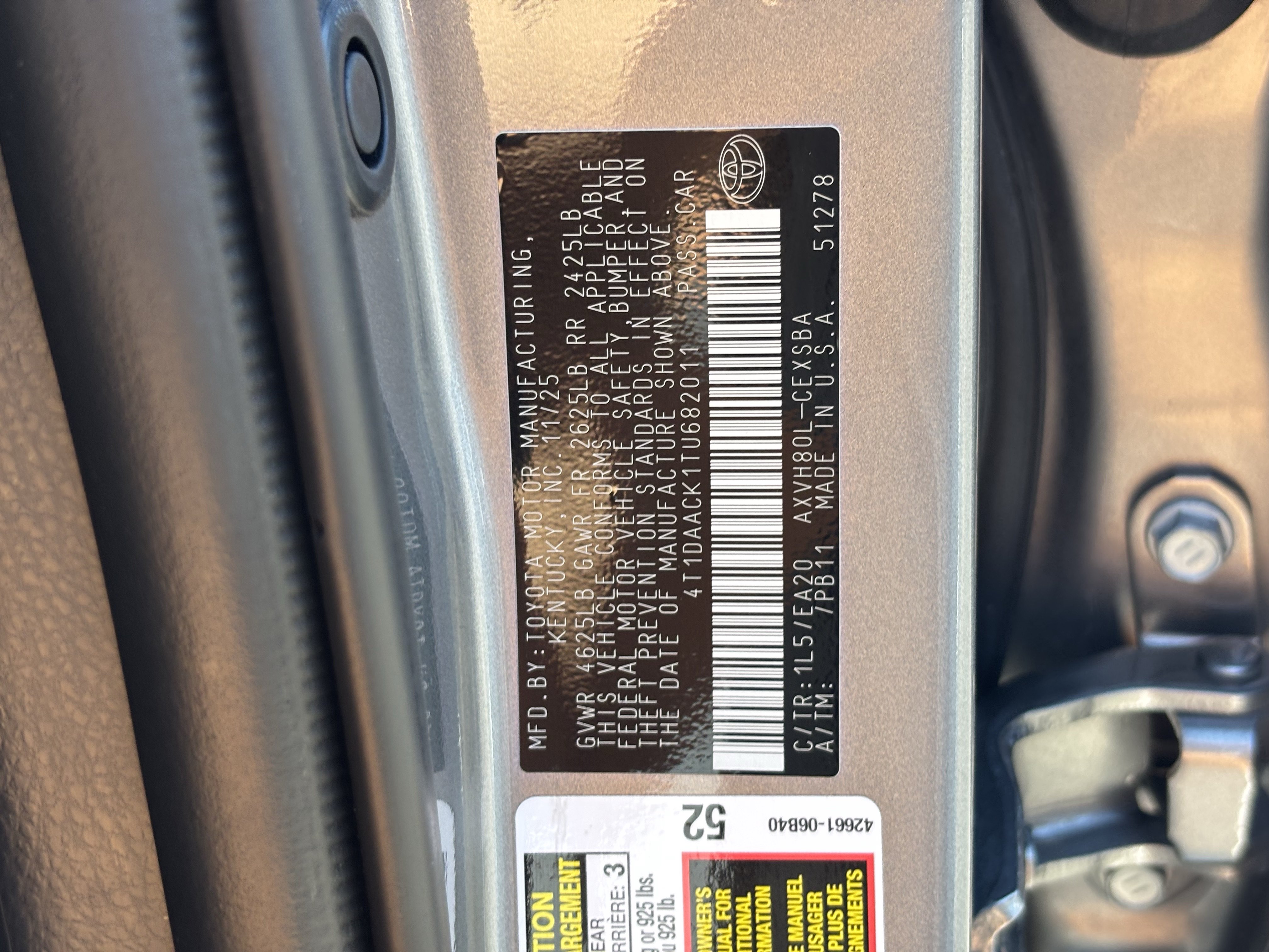 Used 2026 Toyota Camry SE w/ Convenience Package FWD image 31
