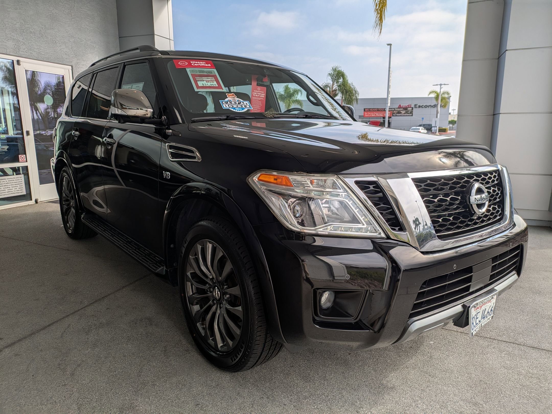 Certified 2020 Nissan Armada Platinum w/ Platinum Reserve Package image 3