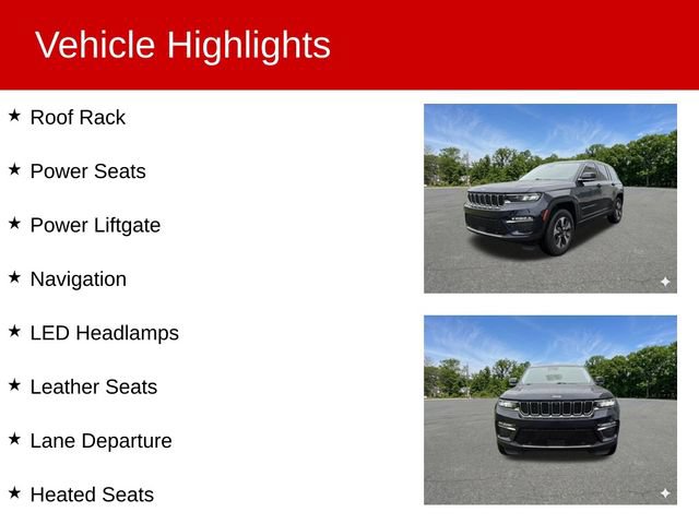 Used 2022 Jeep Grand Cherokee Limited 4xe w/ Luxury Tech Group II AWD/4WD image 2