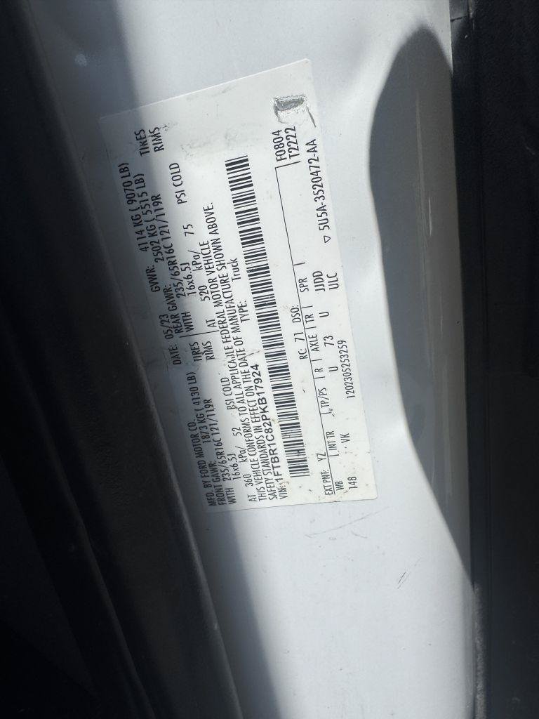 Used 2023 Ford Transit 250 148 Medium Roof w/ Load Area Protection Package RWD image 13