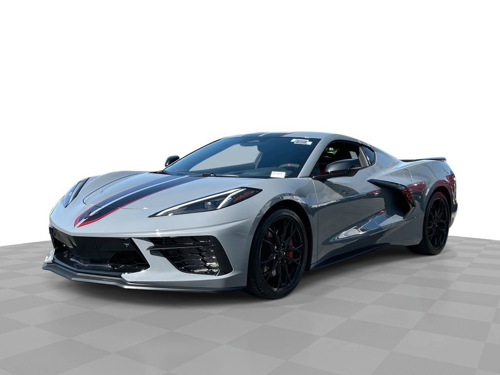 Used 2024 Chevrolet Corvette Stingray Preferred Cpe w/ Z51 Performance Package RWD image 1