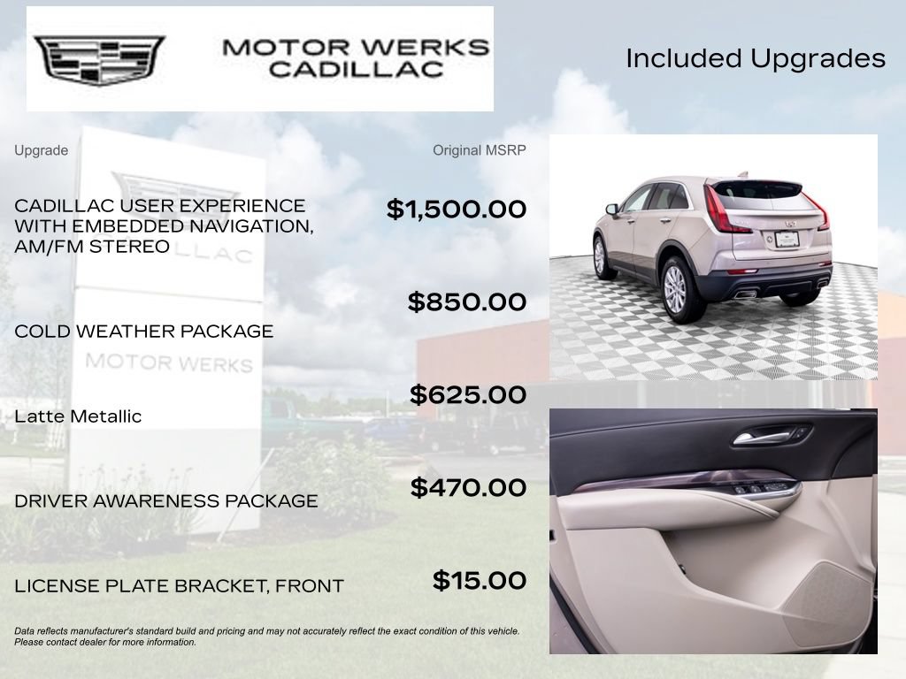 Certified 2022 Cadillac XT4 Luxury w/ Cold Weather Package AWD/4WD image 8