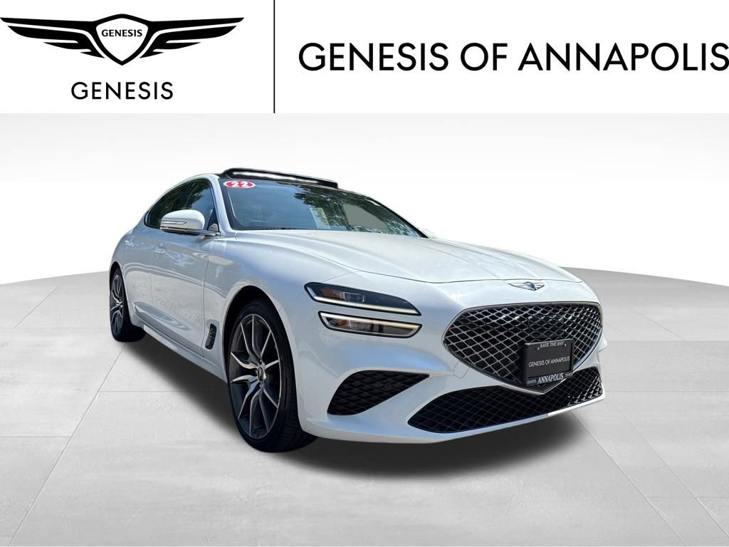 Certified 2022 Genesis G70 2.0T w/ Prestige Package