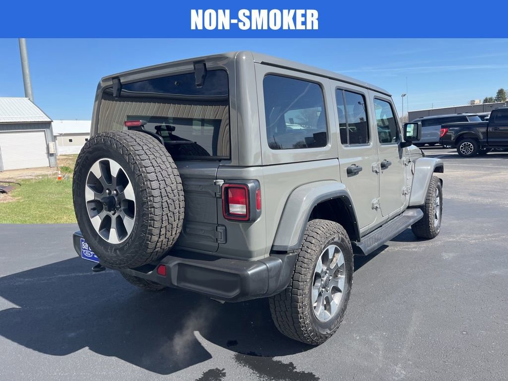 Used 2021 Jeep Wrangler Unlimited Sahara w/ Uconnect 4C Nav & Sound Group image 4