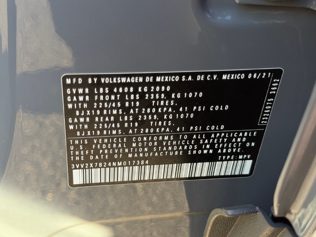 Used 2022 Volkswagen Taos SEL AWD/4WD image 29