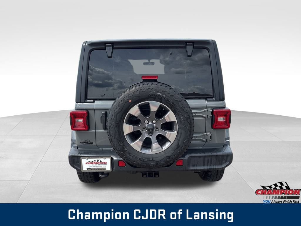 Used 2021 Jeep Wrangler Unlimited Sahara w/ Uconnect 4C Nav & Sound Group image 9