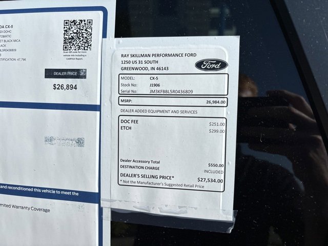 Used 2024 MAZDA CX-5 AWD 2.5 S w/ Select Package image 3