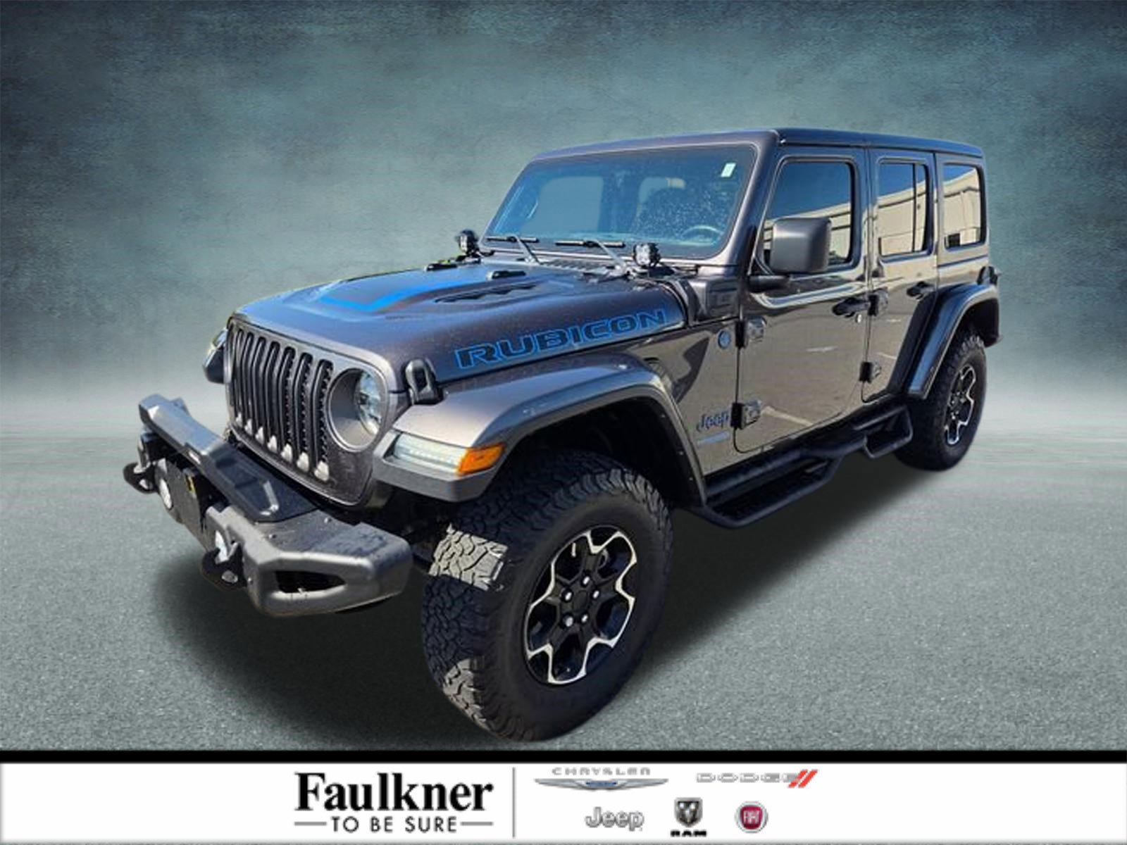 Used 2022 Jeep Wrangler Unlimited Rubicon 4xe w/ Cold Weather Group AWD/4WD image 1