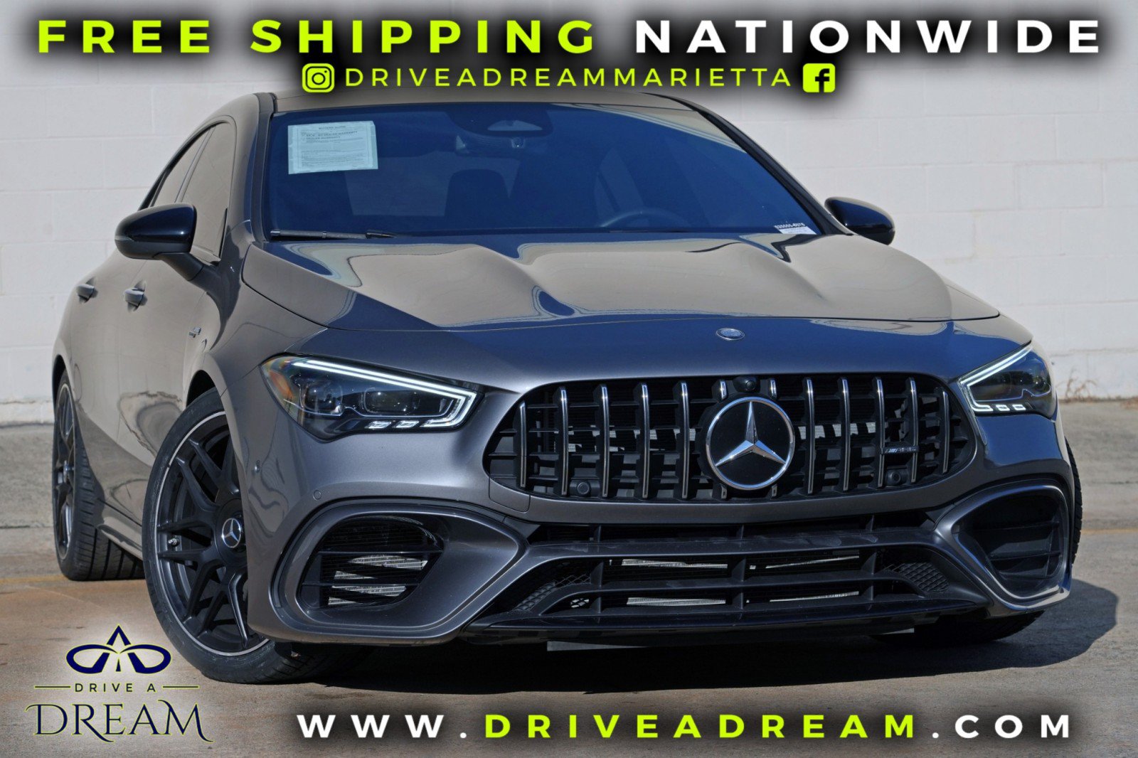 Used 2025 Mercedes-Benz CLA 45 AMG 4MATIC w/ AMG Night Package image 2