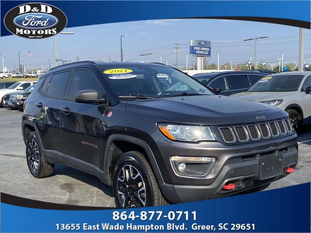 Used 2021 Jeep Compass Trailhawk