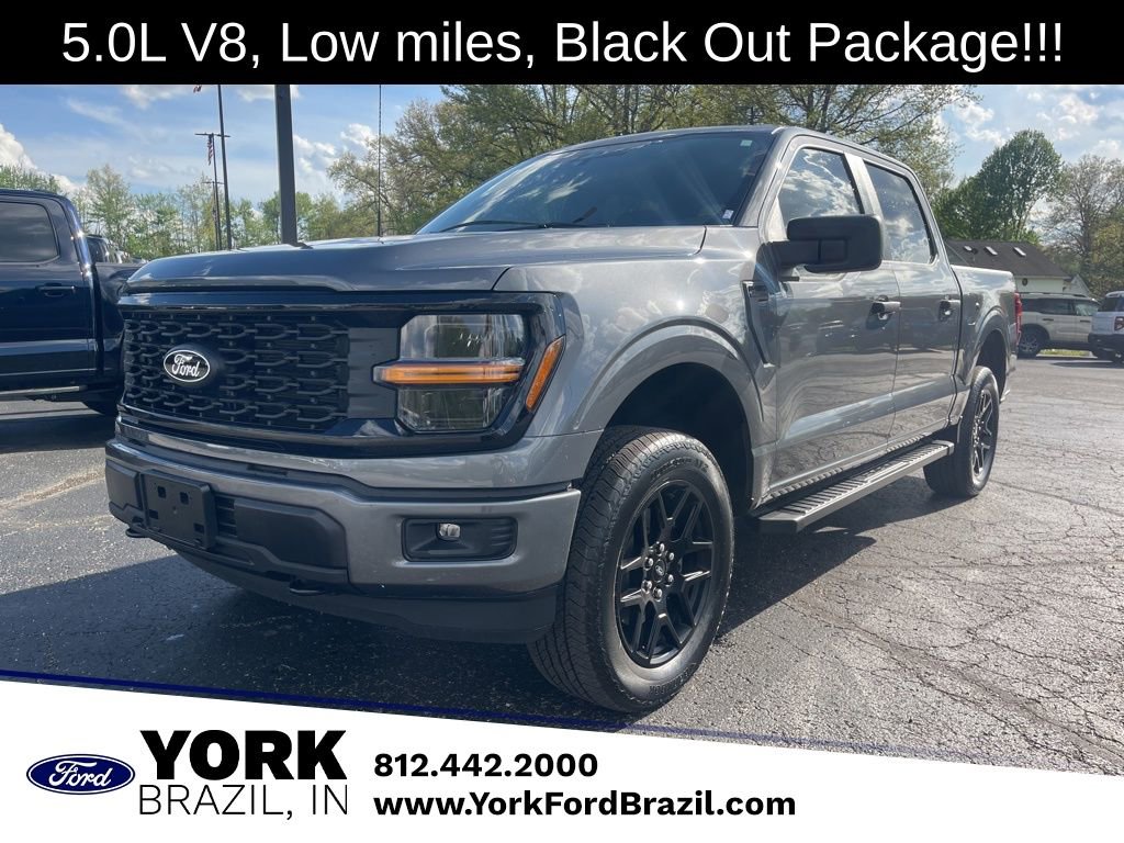 Used 2025 Ford F150 STX w/ STX Black Appearance Package AWD/4WD image 1