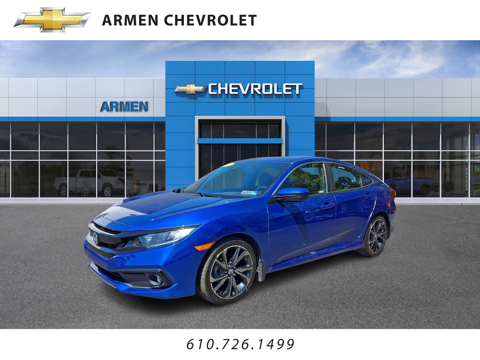 Used 2021 Honda Civic Sport image 1