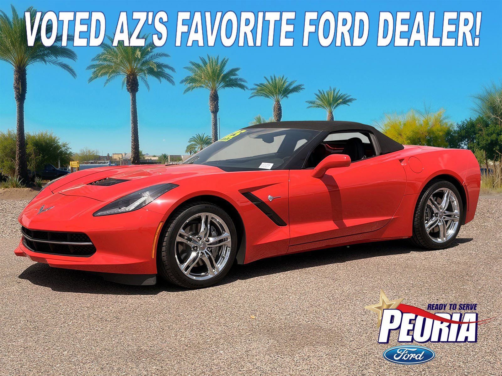 Used 2017 Chevrolet Corvette Stingray Convertible w/ Battery Protection Package
