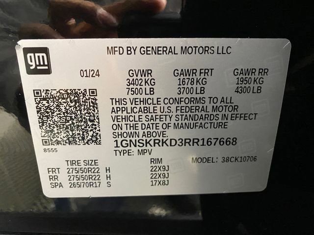Certified 2024 Chevrolet Tahoe RST w/ Luxury Package image 31