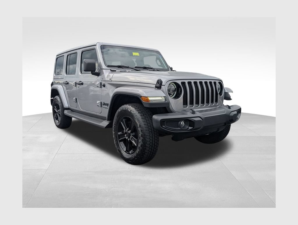 Used 2021 Jeep Wrangler Unlimited Sahara AWD/4WD image 1