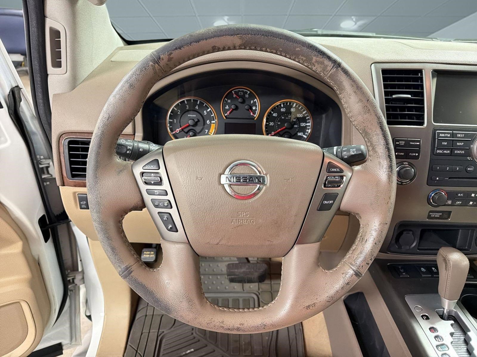 Used 2015 Nissan Armada Platinum w/ 2nd Row Captain Seat Package RWD image 16