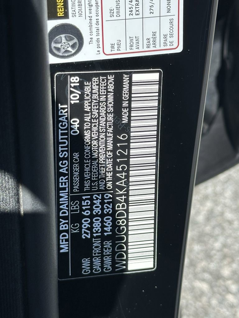 Used 2019 Mercedes-Benz S 560 Sedan image 36